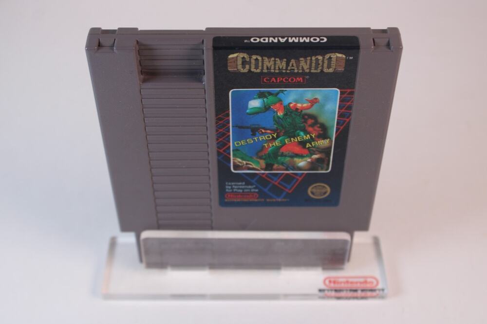 Commando (Nintendo NES) Authentic, Game Cart Only, Tested/Works
